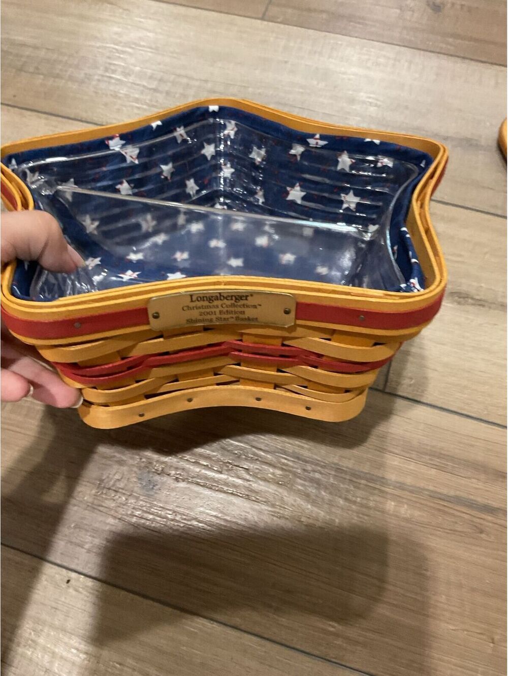 Longaberger Shining Star basket set